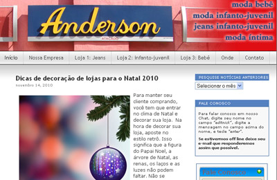 Anderson Atacado comemora 1 milhão de visitas no site